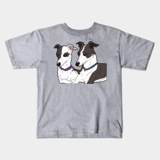 Italian Greyhounds Kids T-Shirt